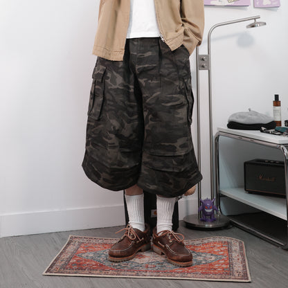 Camo Baggy Cargo Shorts