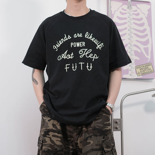 Embroidery Print T-Shirt